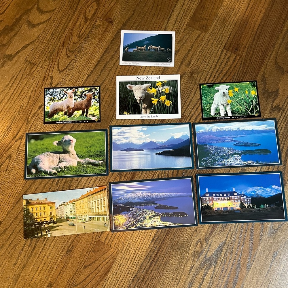 New Zealand Scenic Postcard lot of 10 1 vintage